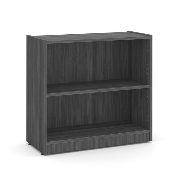 Officesource OS Laminate Bookcases Bookcase - 2 Shelves PL154CG